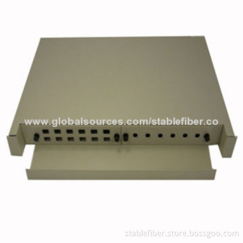 Fiber optic patch panel